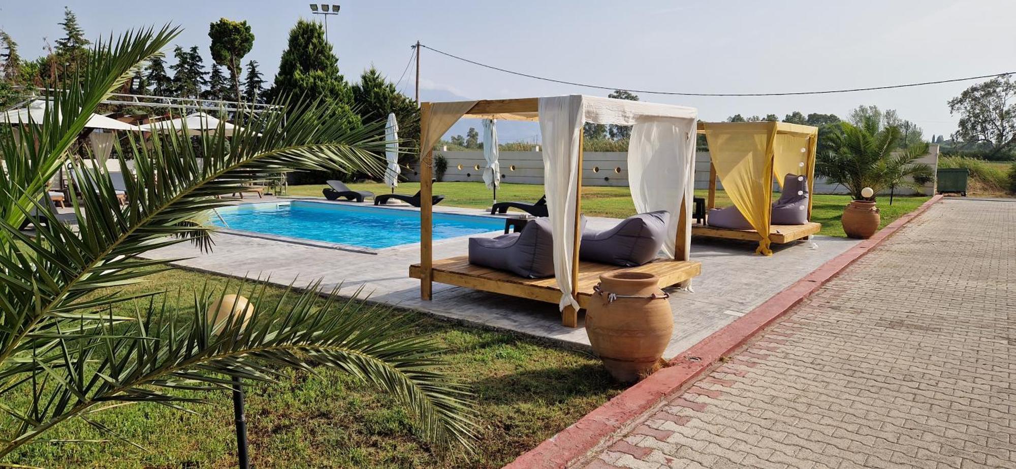 Aparthotel Ktima Xiliadou Chiliadou  Exterior foto